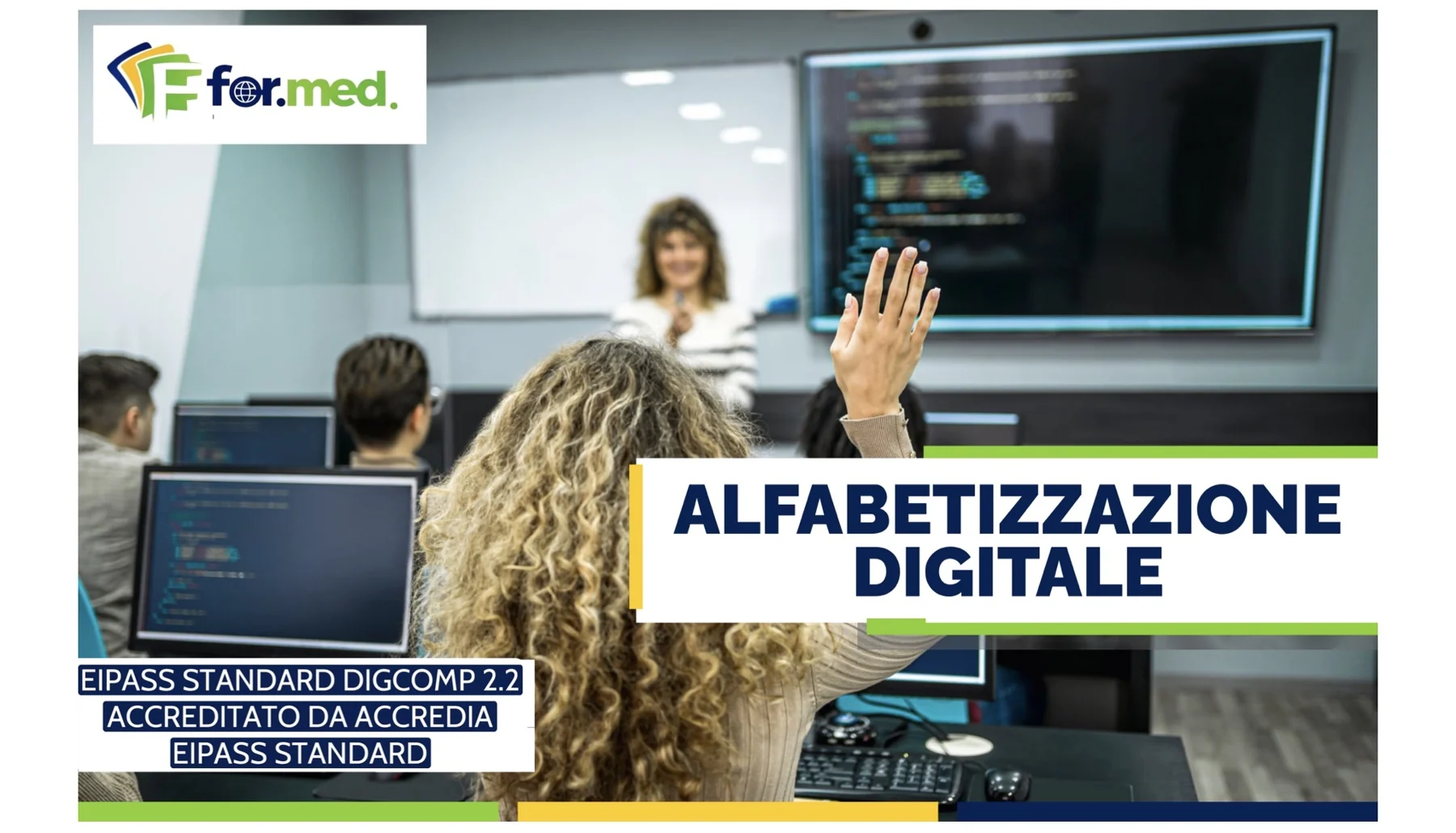 Locandina informativa FORMED: apri per leggere tutti i dettagli